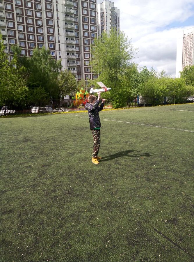 Авиамодельные соревнования "Весенний приз" посвященные Дню победы