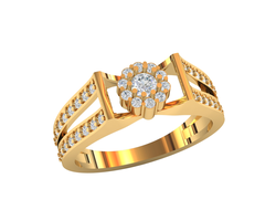 Кольцо золотое 585 пробы. Артикул: КЕ-995