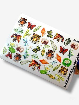 Слайдеры для ногтей Summer SM-078