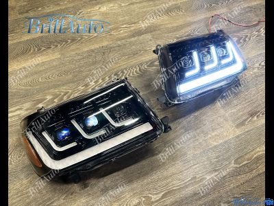 Фары Land Cruiser 100 2005-2007 в стиле 300 LED