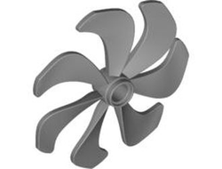 Propeller 7 Blade 6 Diameter, Flat Silver (87751 / 4612827 / 6176468)