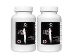 Пробный набор ботокса для волос H-Brush Btox White Care, 250/250 мл.