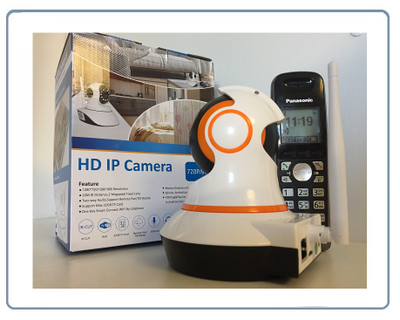 Zjuxin. Видеоняня моторизированная WiFi/LAN видеокамера с DVR, HD 960р (icSee)