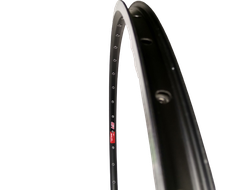 Обод RainBow DH18, 27.5”, 32H, 24 мм, алюм., двойн., пистонир., черно-сереб.