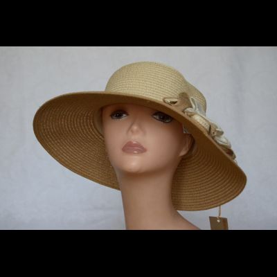 Шляпа Stefania Maiaroli 1637 бежевая