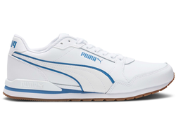 Puma St Runner V3 Bold White Vallarta Blue