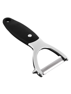 Овощечистка, 13,5х5,5см, полипропилен ,нерж.сталь, 12 штук