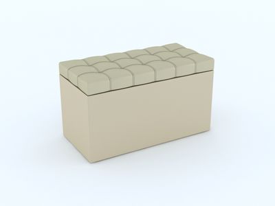 Пуфик "Квадро" тип 2 с ящиком для прихожей