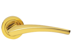 Дверные ручки Morelli Luxury WIND OTL Цвет - Золото