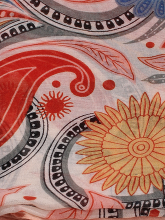 Палантин "Мультиколор " кисточки