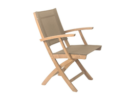 Складной стул sling Лугано с подлокотниками купить в Алуште