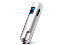 Беспроводная тату машинка Skinner Innovation PRO 2.0 Stroke 3,8mm Silver