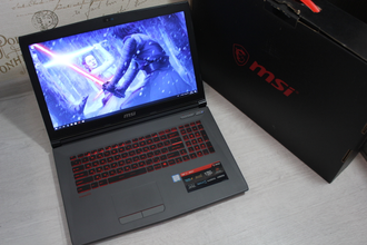 MSI GV72 8RC-040RU ( 17.3 FHD i7-8750H GTX1050 8GB 1TB + 120SSD )