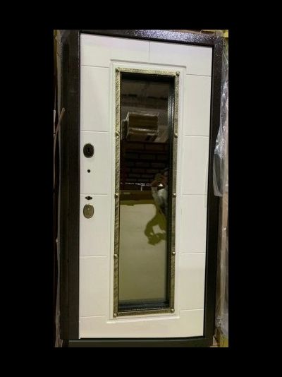 АГОРА. АНТИК МЕДНЫЙ/ ЛИСТВЕННИЦА СВЕТЛАЯ. ДВУХКАМЕРНЫЙ СТЕКЛОПАКЕТ. НАДЕЖНАЯ ВХОДНАЯ ДВЕРЬ