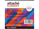 Блок для записей Attache Economy проклеенный 8х8х8, 5 цветов, 65 г