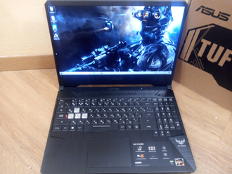 ASUS TUF GAMING FX505DU-BQ016T ( 15.6 FHD IPS AMD RYZEN 7 3750H GTX1660TI(6GB) 16GB 1Tb + 256SSD )