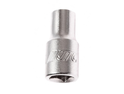 Головка торцевая 6-гранная 1/4" 6мм JTC-22506