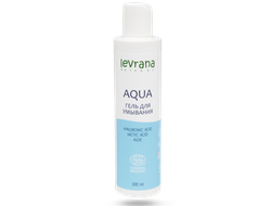 Гель для умывания "AQUA" 200 ml Levrana