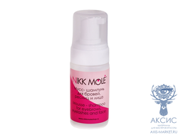 Мусс-шампунь для бровей, ресниц и лица NIKK MOLE, 100 мл