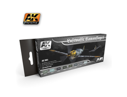 AK-Interactive: Набор акриловых красок: Камуфляжи Люфтваффе