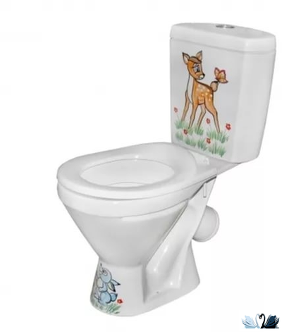 Унитаз Rosa Детский компакт с сиденьем