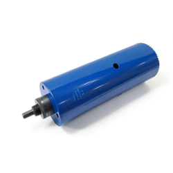 Биметаллическая коронка 102 мм глубина 200 мм с держателем 13 мм