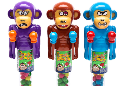 Кидсмания Punchy Monkey Панчи Обезьяна 12 гр (12 шт)