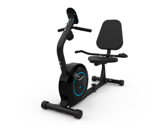 Велотренажер горизонтальный магнитный DFC B504R (до 100 кг)