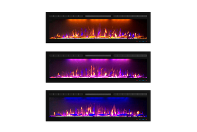 Линейный электрический очаг Crystal 60 RF