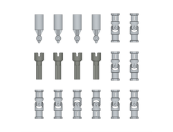 !АНАЛОГ! Universal Joints /  Universal and CV joints,  (UJ3)
