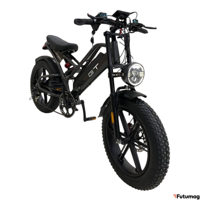 Электровелосипед фэтбайк GT V11 Pro  Черный