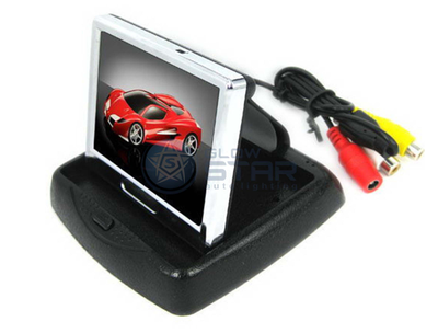 Автомобильный монитор 3.5 дюйма складной