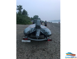 Тент на лодку Солар-420 Стрела Jet Tunnel