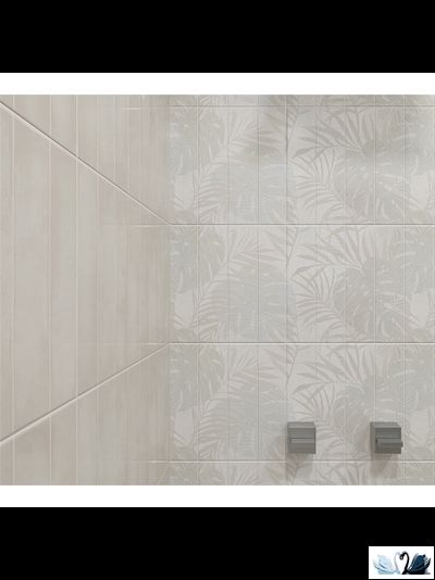 Плитка Azori Bricks Beige 31,5 х 63 см настенная бежевая