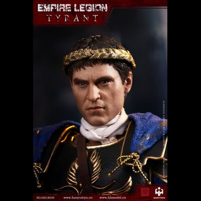 Император Коммод (Хоакин Феникс, "Гладиатор") - КОЛЛЕКЦИОННАЯ ФИГУРКА 1/6 Imperial Legion Tyrant Black Gold Deluxe Edition (HH18039) - HHmodel x HaoYuTOYS