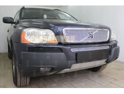 Защита радиатора Volvo XC90 2002-2006 chrome верх PREMIUM