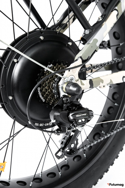 Электровелосипед Elbike Phantom Twix 2000 синий