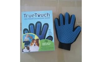 ПЕРЧАТКА ДЛЯ ВЫЧЕСЫВАЯ ШЕРСТИ ТРУ ТАЧ TRUE TOUCH