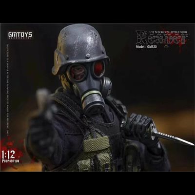 Ханк, лидер USS Alpha Team (Resident Evil, Обитель Зла) - Коллекционная фигурка 1/12 Reaper (GM520) - Gmtoys