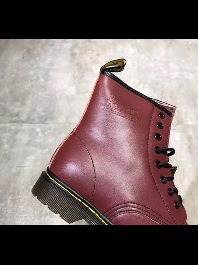 Dr Martens 1460 Serena Cherry Red С Мехом