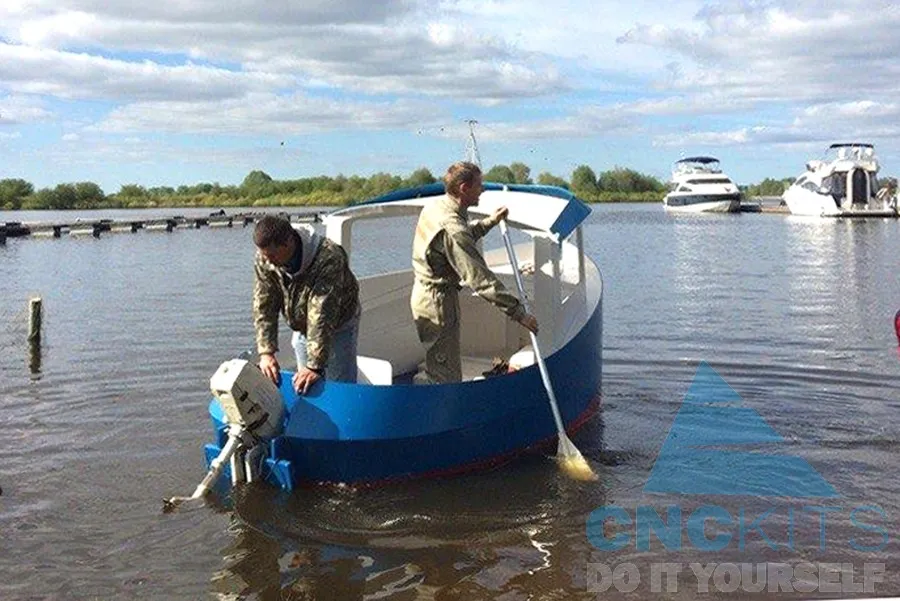 Постройка мини-буксира Фото 52