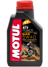 Масло для квадроцикла Motul ATV power 5w40 4T (Синтетика) — 1Л (105897)