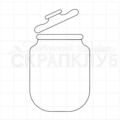 ФП штамп "Банка с волшебством"