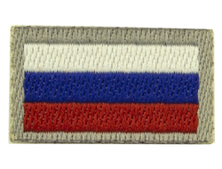 Шеврон флаг РФ на клейкой основе 1/6 (78064) - DAMTOYS