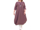 Платье женское бохо Арт. 10884-2949 (Цвет брусничный) Размеры 50-68