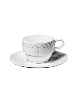 Кофейная пара 100 мл белая d 7,2 см h5,5 см Aristocrat