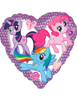 Фольгированный шар с рисунком 18 дюймов (45 см)