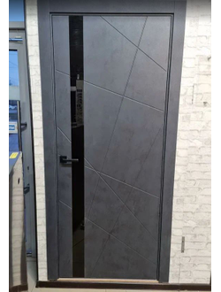 Межкомнатная Дверь Тоскана Леском Бетон графит