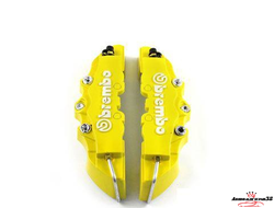 Накладки на суппорта Brembo 27 см. желтые 2шт.