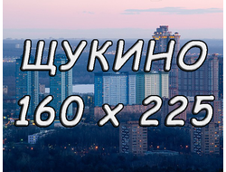 Размещение модуля размером: 160х225